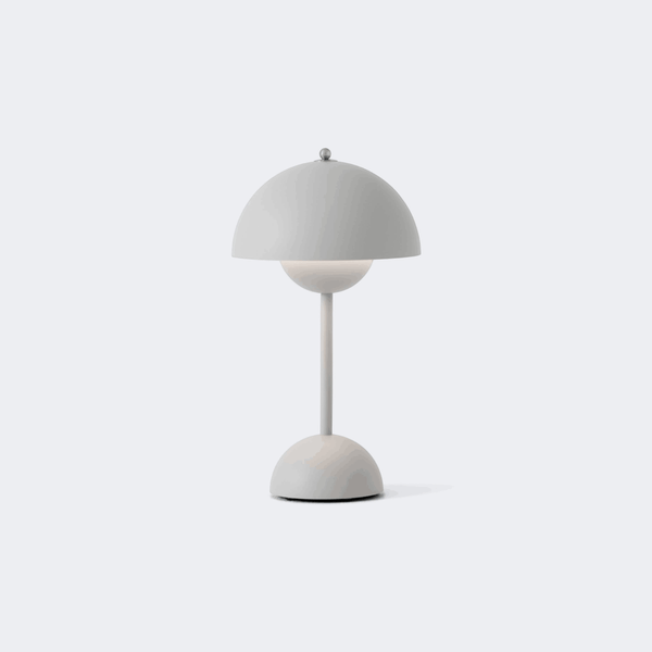 &Tradition - Flowerpot VP9 Portable Table Lamp Matt Light Grey